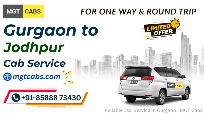 Gurgaon to Jodhpur Cab Service