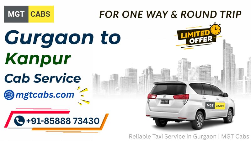 Gurgaon to Kanpur Cab Service