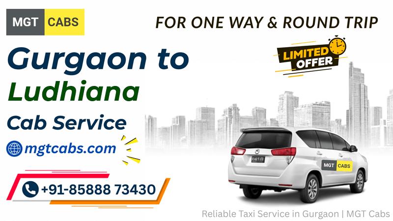Gurgaon to Ludhiana Cab Service