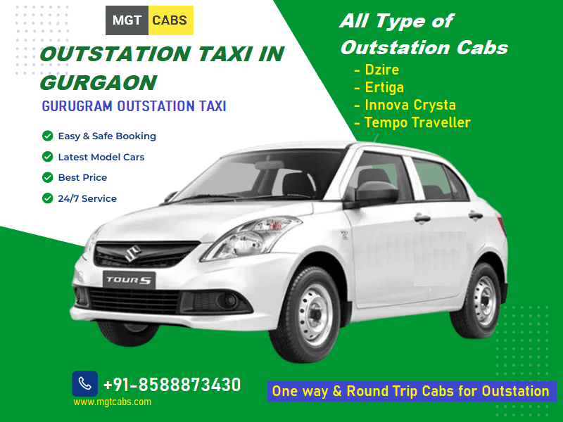 Outstation Taxi in Gurugram